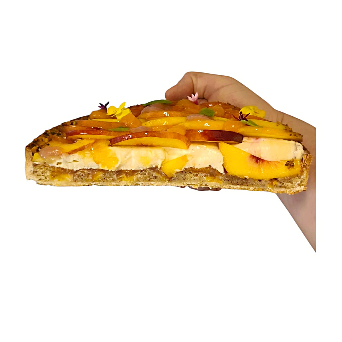 Tarte pêche abricot