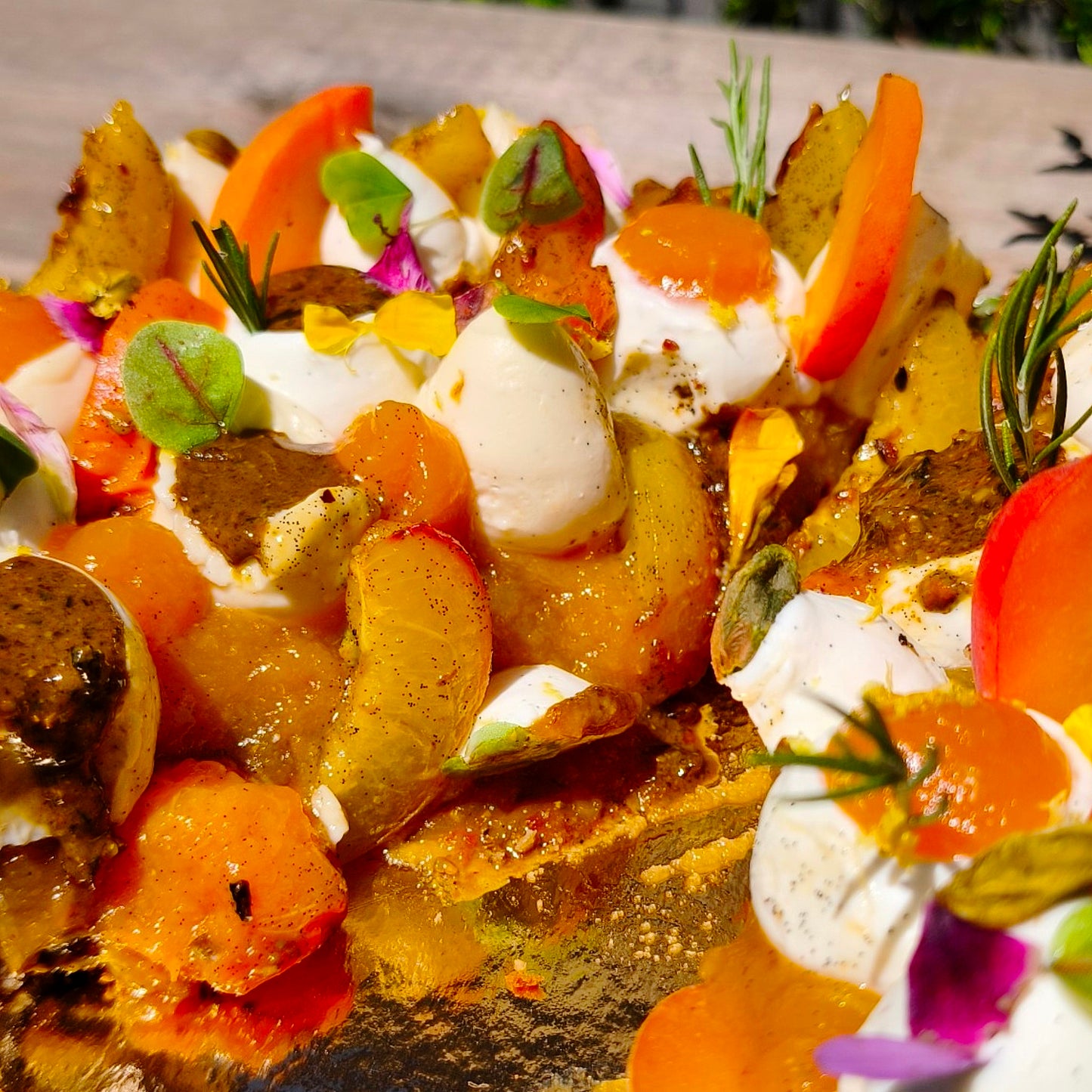 Tarte Pistache et Abricot