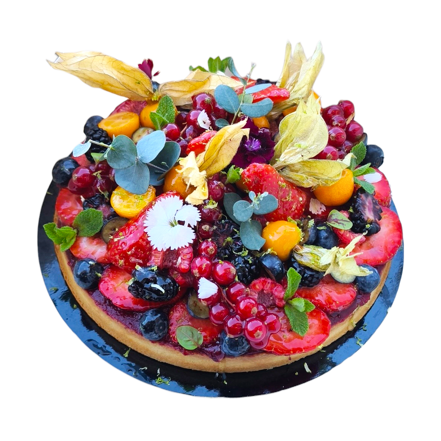 Tarte aux fruits rouges