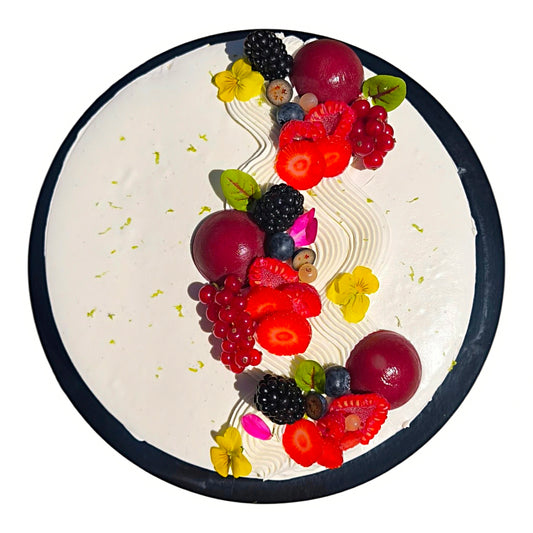 Entremets fruits rouges SANS GLUTEN
