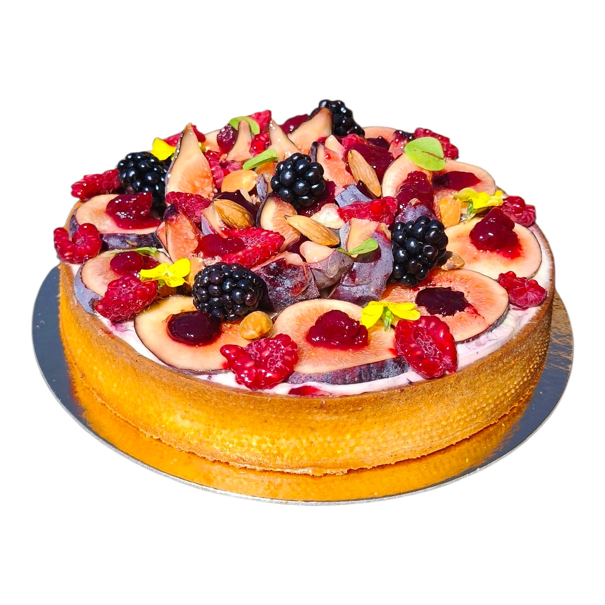 Tarte figue et mûre