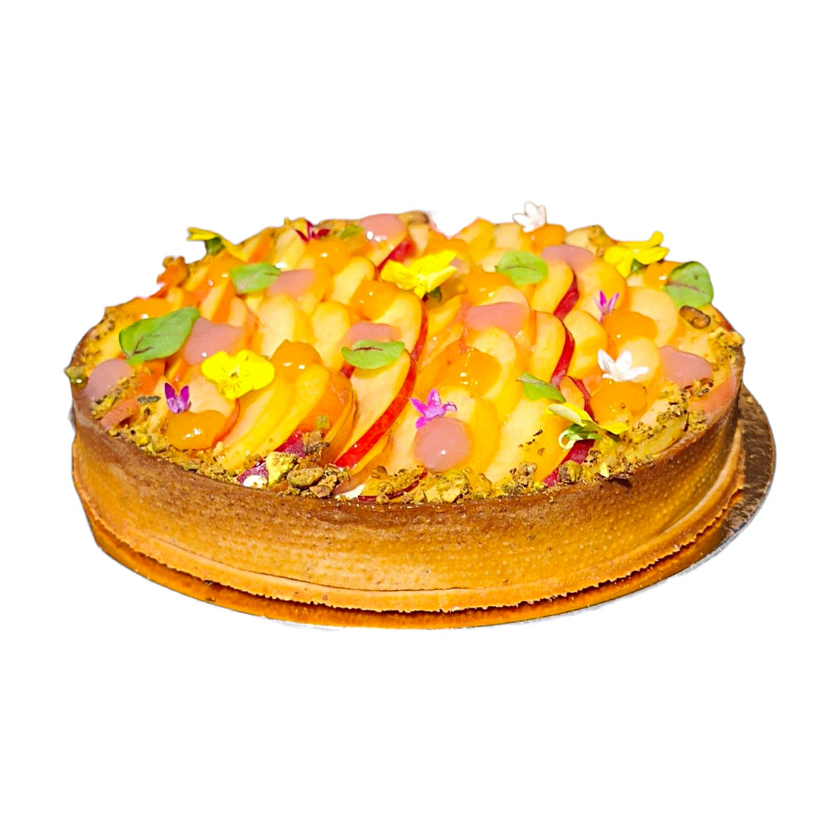 Tarte pêche abricot